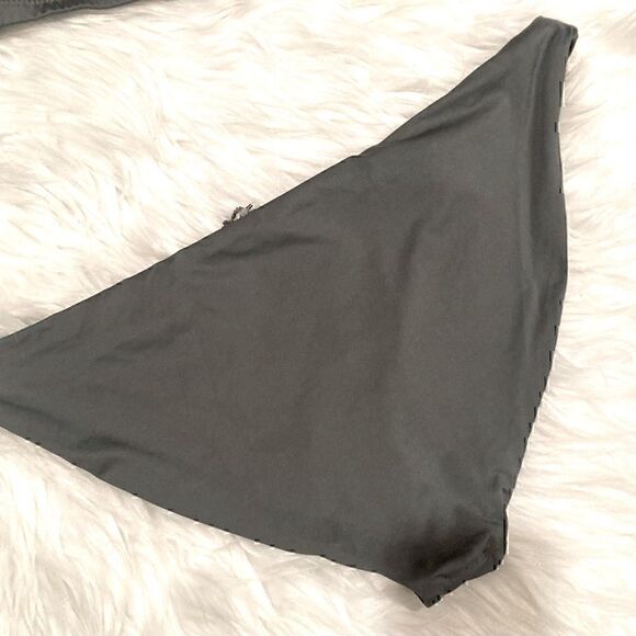 NWT Vitamin A Mila Bandeau Top & Luciana Bottom Swim SET Seagreen Size L - Picture 9 of 10